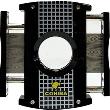 Bek Tobacco Cohiba Kare Metal Puro Kesici Siyah 60 Ring