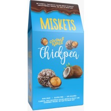 Miskets Bitter Çikolata ve Hindistan Cevizi Kaplı Leblebi Draje 80gr