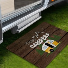 Evaşk Kamp Paspası Karavan Çadır Bahçe Paspası 45X70 cm
