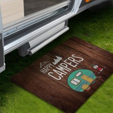 Evaşk Kamp Paspası Karavan Çadır Bahçe Paspası 45X70 cm