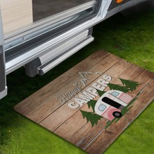 Evaşk Kamp Paspası Karavan Çadır Bahçe Paspası 45X70 cm