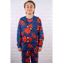 Beniizle Örümcek Adam Baskılı Erkek Pijama Takım