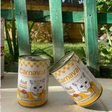 Carnaval Premium Yetişkin Kedi Konservesi Tavuklu 400 gr X24