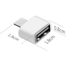 Mavi Ay Bilişim Micro USB Otg Çevirici Dönüştürücü