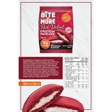 Bite & More Protein Pancake / Proteinli Pankek 50 Gram Red Velvet