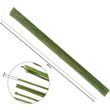 Roco Paper Co. Çiçek Teli  No:24 (1 mm) - 38 Adet 60 cm - Yeşil
