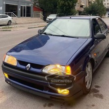 ŞüsCarOto Aksesuar Renault 19 Europa 1994-2001 Uyumlu Üniversal Laguna Lip Esnek Ön Lip 2 Parça Tampon Altı Dil Karlık Ön Ek