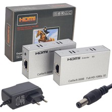 HYTECH HY-HDEX60 HDMI CAT6 60 METRE UZATICI EXTENDER