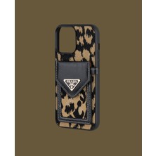 Dukkan Case Leopar Çantalı Telefon Kılıfı - DK155 - iPhone 15 Pro