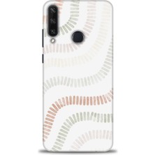gmotp Huawei Y6P Kılıf Hd Baskılı - Renkli Mozaik