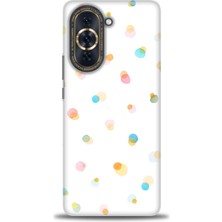 gmotp Huawei Nova 10 Pro Kılıf Hd Baskılı - Rengarenk Puantiye
