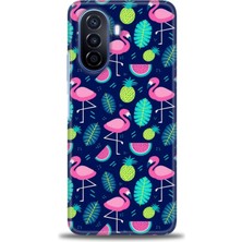 gmotp Huawei Nova Y70 Kılıf Hd Baskılı - Flamingo Ananas