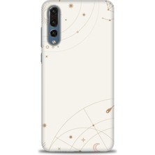 gmotp Huawei P20 Pro Kılıf Hd Baskılı - Yıldız Haritası