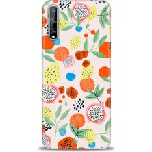 gmotp Huawei Y8P Kılıf Hd Baskılı - Ejder Meyvesi