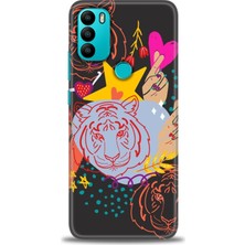 gmotp General Mobile Gm 21 Plus Kılıf Hd Baskılı - Kaplan