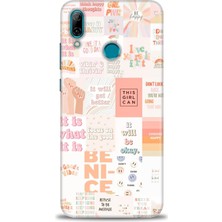 gmotp Huawei P Smart 2019 Kılıf Hd Baskılı - This Girl Can