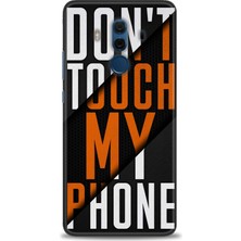 gmotp Huawei Mate 10 Pro Kılıf Hd Baskılı - Dont Touch