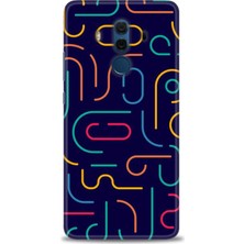 gmotp Huawei Mate 10 Pro Kılıf Hd Baskılı - Renkli Çubuklar