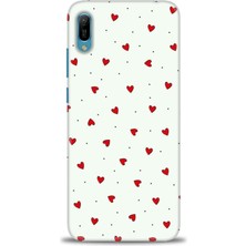 gmotp Huawei Y6 2019 Kılıf Hd Baskılı - Mini Mini Kalpler
