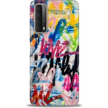 gmotp Huawei P Smart 2021 Kılıf Hd Baskılı - Lovee