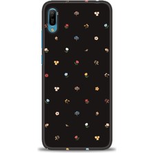gmotp Huawei Y6 2019 Kılıf Hd Baskılı - Flower