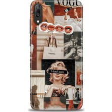 gmotp Huawei Y7 Prime 2019 Kılıf Hd Baskılı - I Dont Care