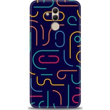 gmotp Huawei Mate 20 Lite Kılıf Hd Baskılı - Renkli Çubuklar