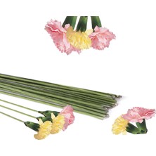 Roco Paper Co. Çiçek Teli  No:20 (1.2mm) - 15 Adet 60 cm - Yeşil