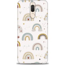 gmotp Huawei Mate 10 Lite Kılıf Hd Baskılı - Gökkuşağı