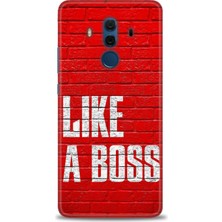 gmotp Huawei Mate 10 Pro Kılıf Hd Baskılı - Like A Boss
