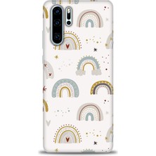 gmotp Huawei P30 Pro Kılıf Hd Baskılı - Gökkuşağı