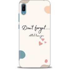 gmotp Huawei Y6 2019 Kılıf Hd Baskılı - Fragile