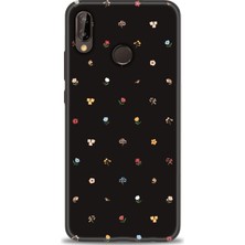 gmotp Huawei P20 Lite Kılıf Hd Baskılı - Flower