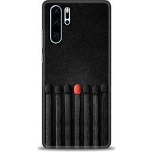 gmotp Huawei P30 Pro Kılıf Hd Baskılı - Kibrit Çöpleri