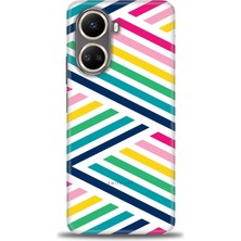 gmotp Huawei Nova 10 Se Kılıf Hd Baskılı - Renkli Çubuklar