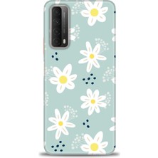 gmotp Huawei P Smart 2021 Kılıf Hd Baskılı - Papatyalar