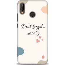 gmotp Huawei P20 Lite Kılıf Hd Baskılı - Fragile