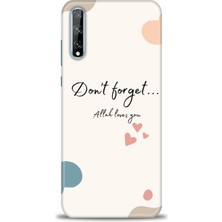 gmotp Huawei Y8P Kılıf Hd Baskılı - Fragile