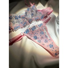 Dambiteks Bralet Takım Pink Queen
