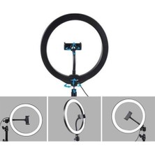 Muditam 10 İnç 26 cm Stüdyo Video Fotoğraf Ring Light Tripod