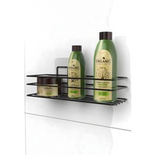 Karteya Yapışkanlı Banyo Düzenleyici Banyo Aksesuar Şampuanlık Duşakabin Rafı