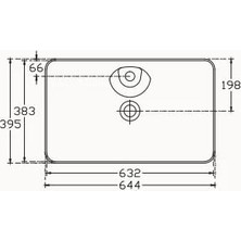 Isvea Sistemay Tezgah Üstü Lavabo 65 cm