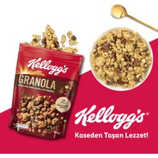 Kellogg's Granola Çikolata Parçacıklı ve Fındıklı 340 Gr; %44 Yulaf; Lif Kaynağı; Kahvaltılık Gevrek