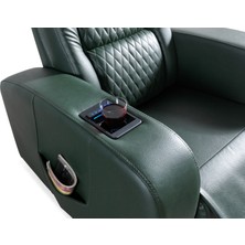 Fitcare Chair Sterk Masajlı Tekli Sinema Koltuk Soğutuculu Bardaklık