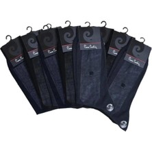 Pierre Cardin 6'lı % 100 Merserize Çorap - Siyah