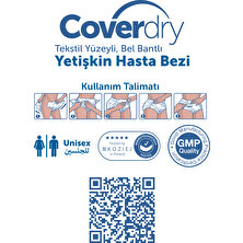 Coverdry Yetişkin Hasta Bezi Large 30'Lu