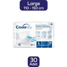 Coverdry Yetişkin Hasta Bezi 30 Adet Large