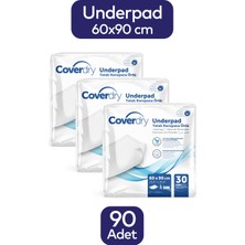 Coverdry Hasta Altı Serme Bezi 60x90 - 30 Adetli - 3 Paket