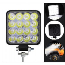 Aydın Lıght Off Road 16 LED Kare Çalışma Lambası