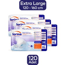 Lorina Belbantlı Bez 4 x 30 Adet XL